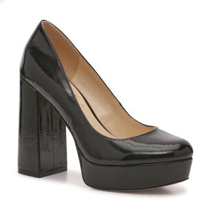 Elegant Black Women's Platform Pumps